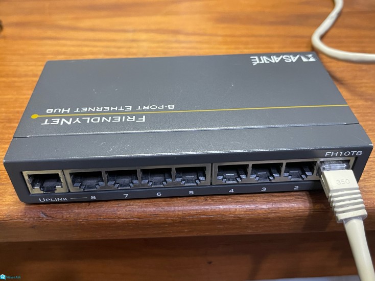 asante-8-port-ethernet-hub